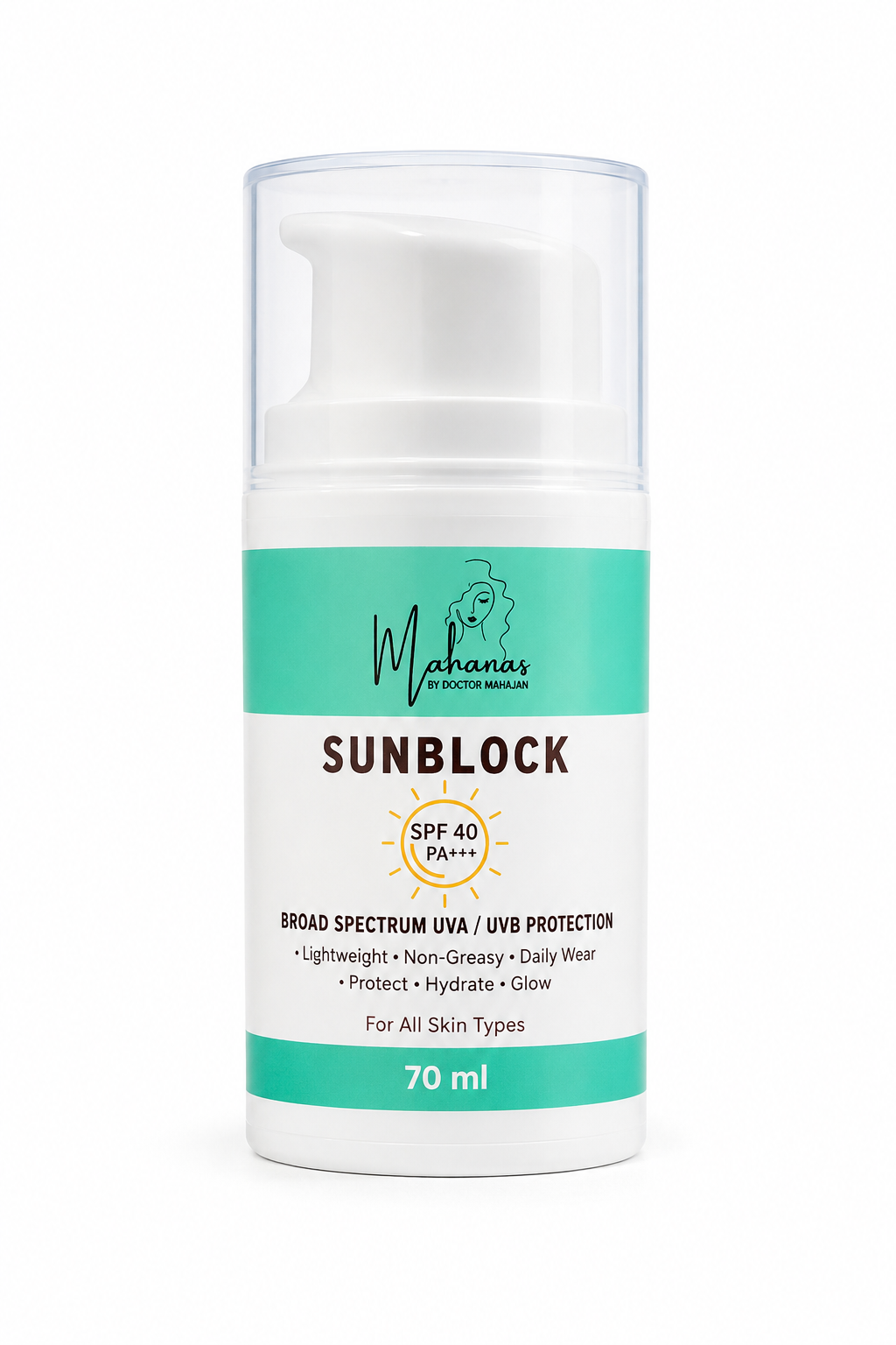 Best Sunblock SPF 40 PA +++